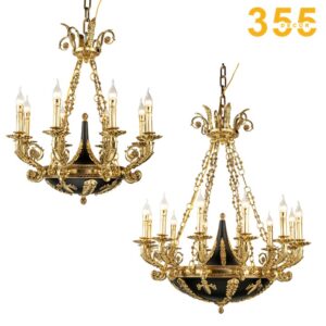 ĐÈN CHÙM TRANG TRÍ 355 DCD0427T12