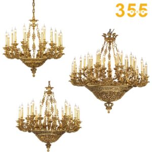 ĐÈN CHÙM TRANG TRÍ 355 DCD9918T18